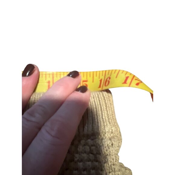 Free People Beach Hailee Waffle Knit Sweater Pants Wide Leg  M - Picture 5 of 9